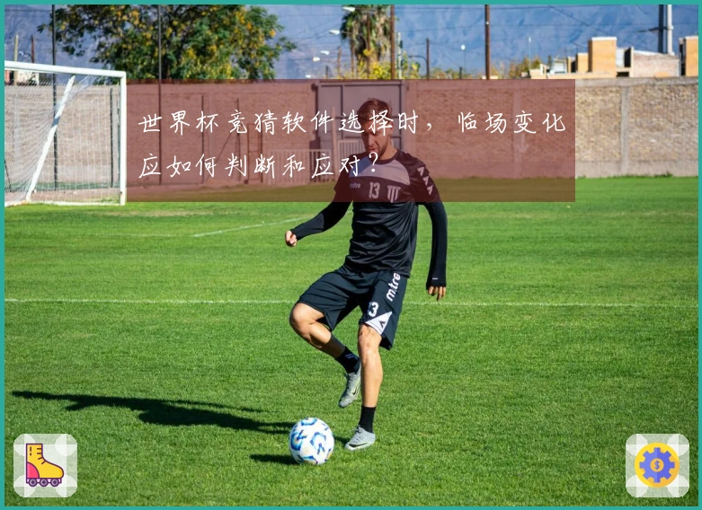 世界杯竞猜软件选择时，临场变化应如何判断和应对？