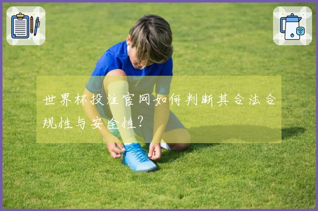 世界杯投注官网如何判断其合法合规性与安全性？