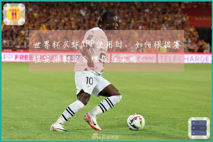 世界杯买球APP使用时，如何根据赛程安排制定合理投注策略？