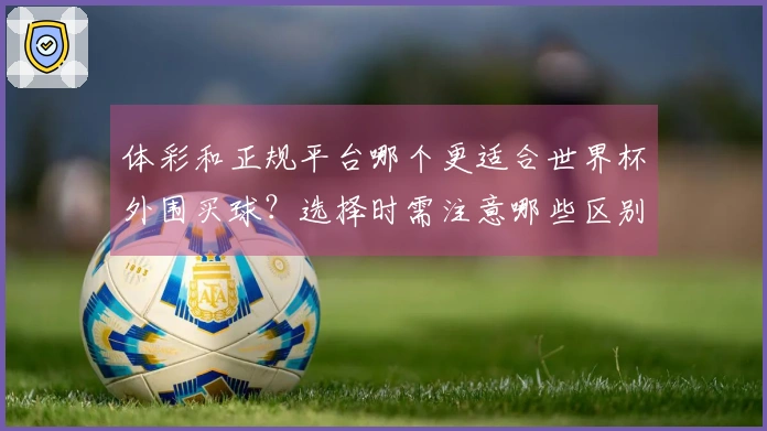 体彩和正规平台哪个更适合世界杯外围买球？选择时需注意哪些区别？